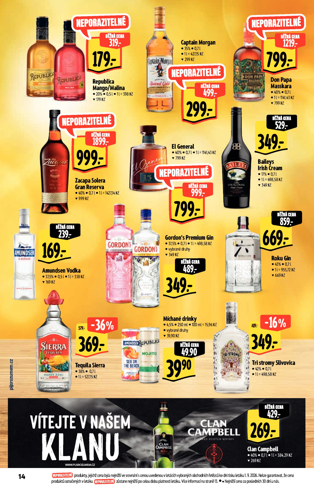 Leták Albert Supermarket - Nabídka ve značkové kvalitě - strana 14