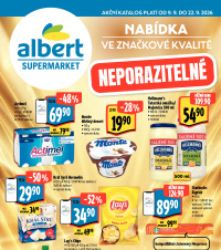 Akční leták Albert Supermarket - Nabídka ve značkové kvalitě