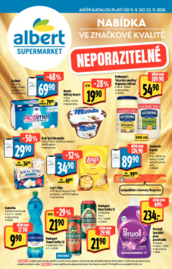 Albert Supermarket - Nabídka ve značkové kvalitě