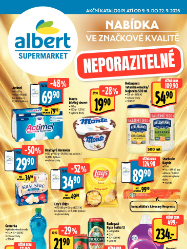 Albert Supermarket - Nabídka ve značkové kvalitě