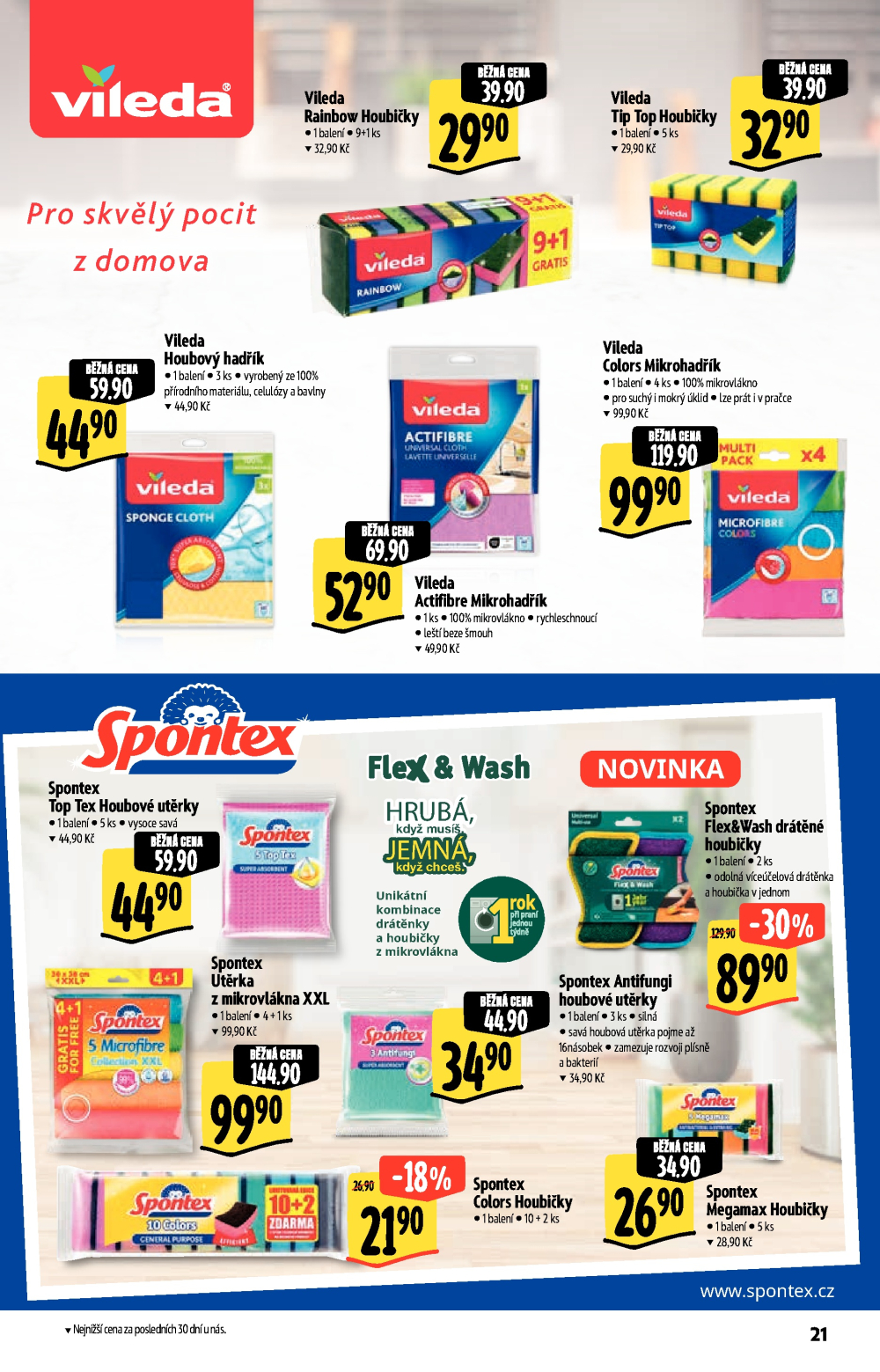 Leták Albert Supermarket - Nabídka ve značkové kvalitě - strana 21