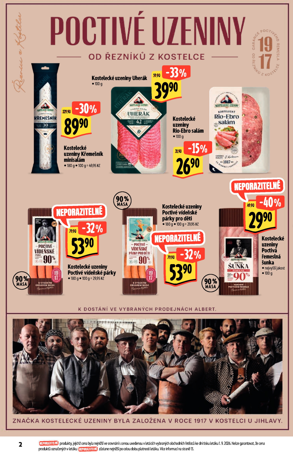 Leták Albert Supermarket - Nabídka ve značkové kvalitě - strana 2