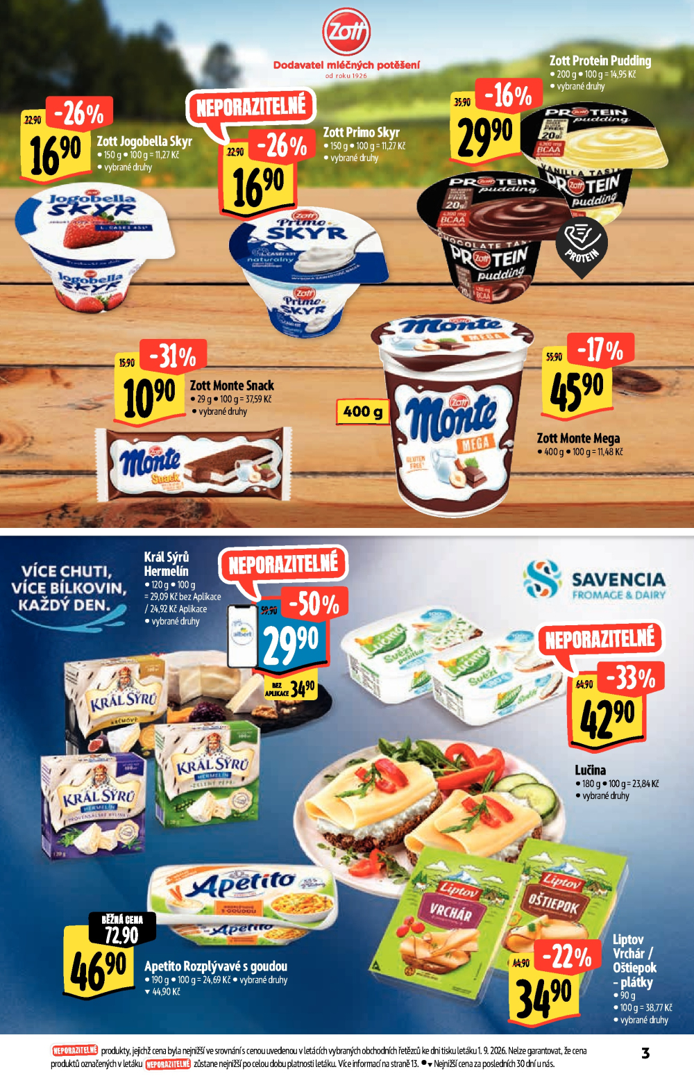 Leták Albert Supermarket - Nabídka ve značkové kvalitě - strana 3