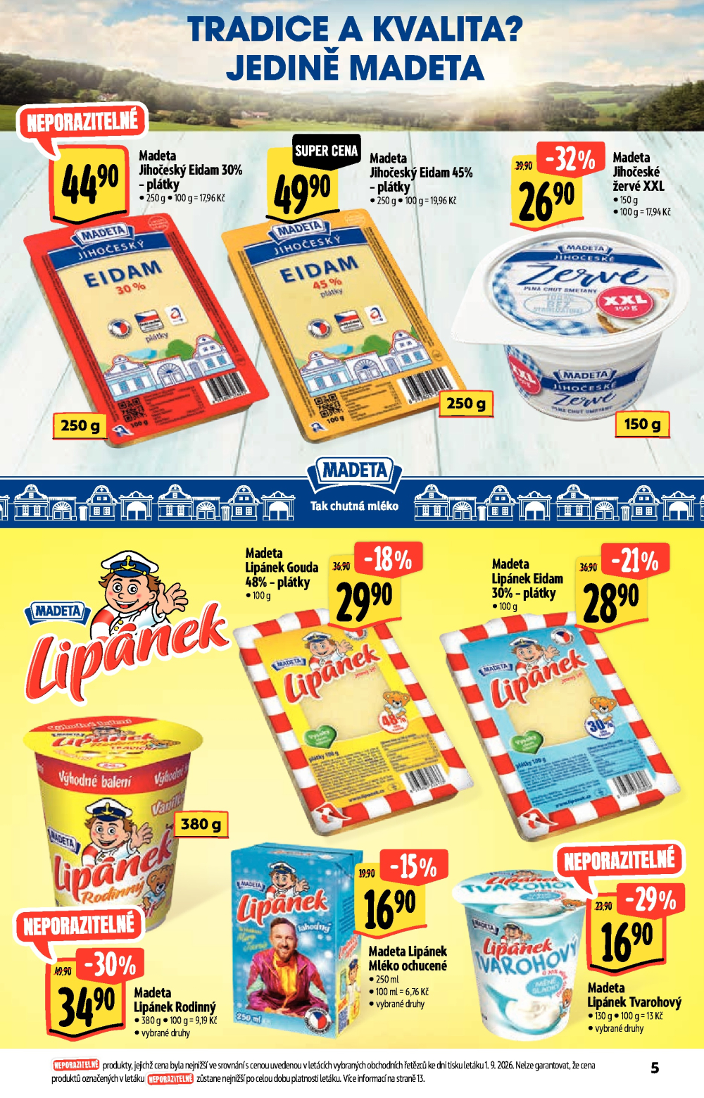 Leták Albert Supermarket - Nabídka ve značkové kvalitě - strana 5