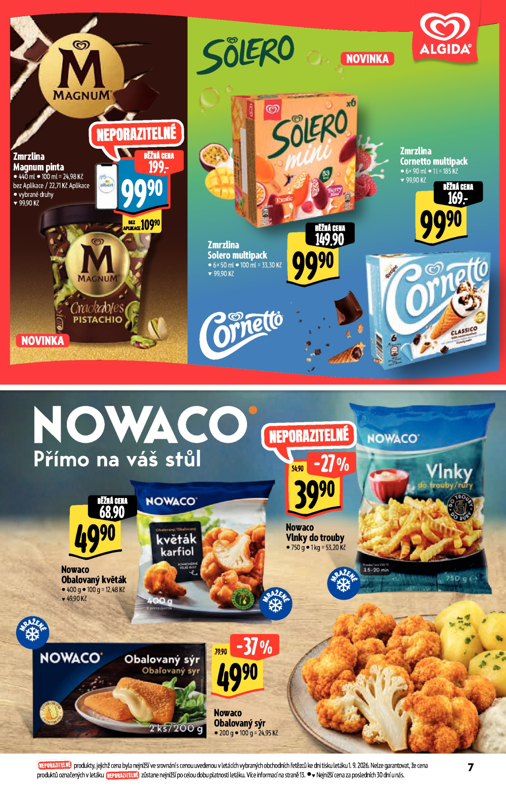 Leták Albert Supermarket - Nabídka ve značkové kvalitě - strana 7