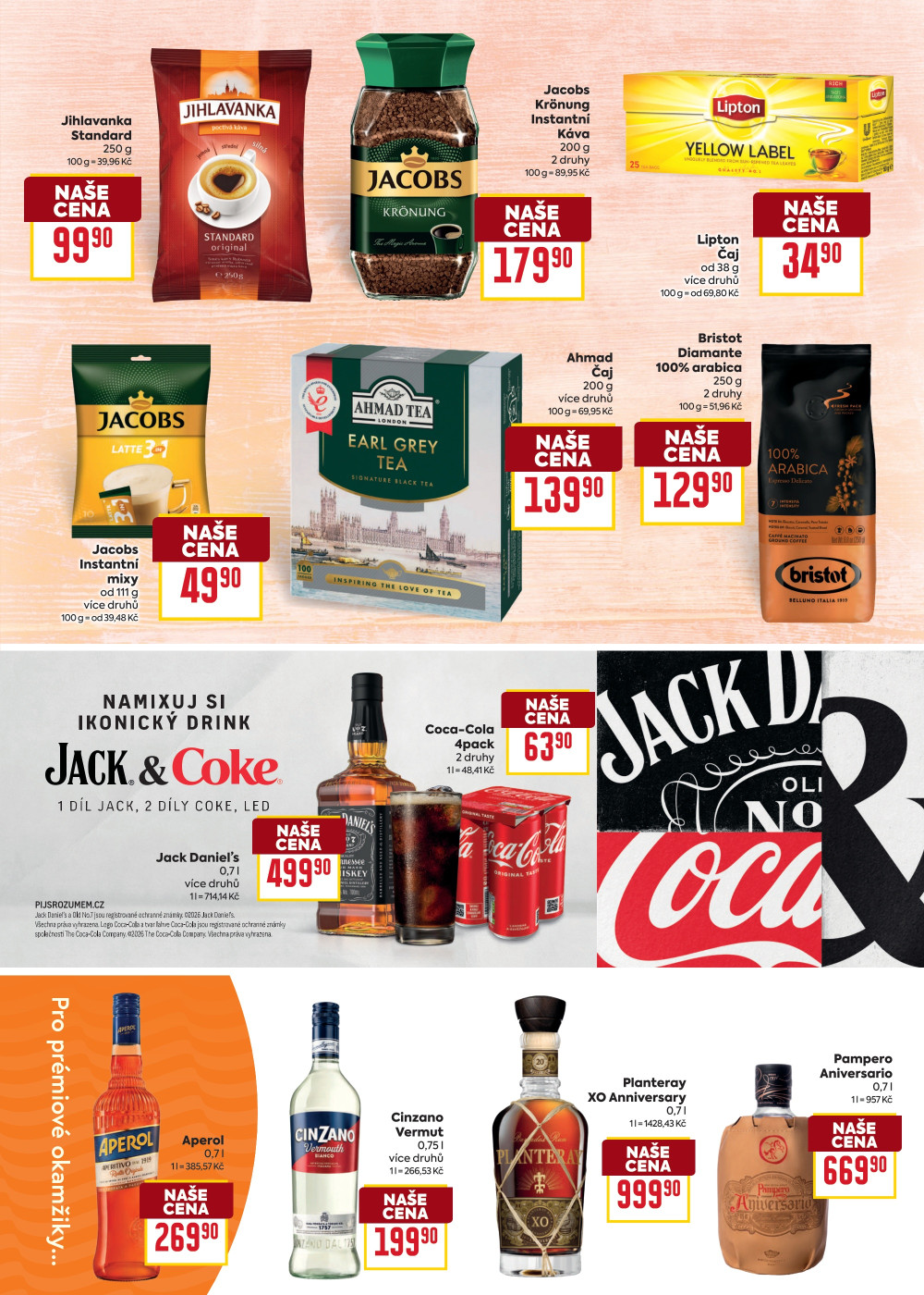 Leták BILLA  leták - Podzimní nápoje - strana 11