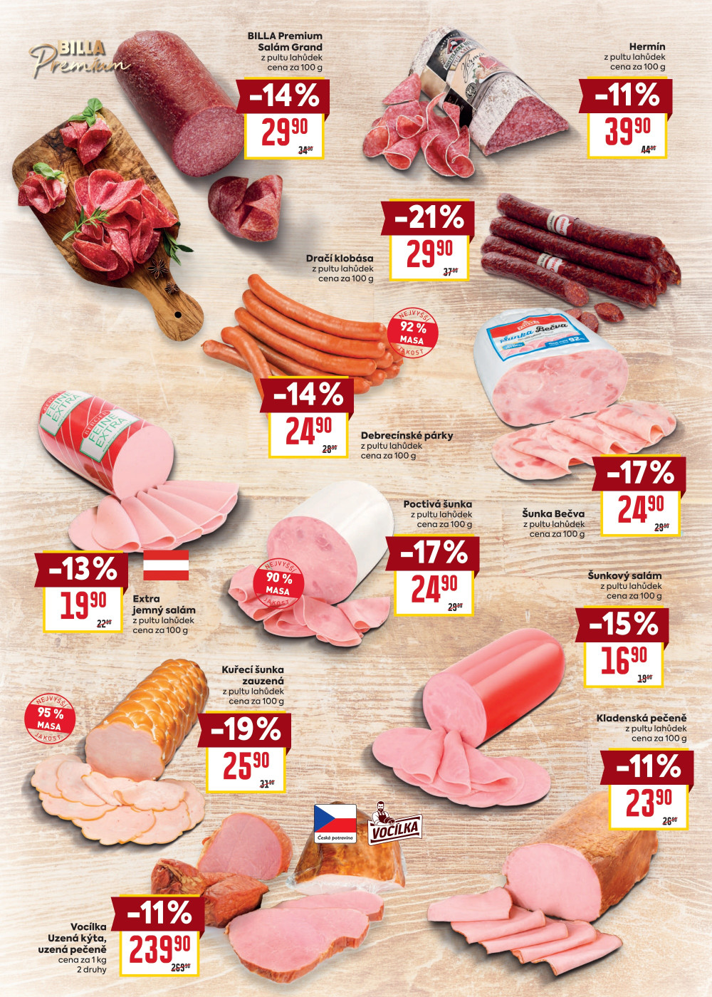 Leták BILLA  leták - Podzimní nápoje - strana 4