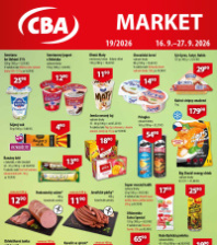 CBA Market leták