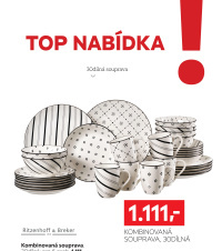 Akční leták XXXLutz  - TOP nabídka Jídelní souprava