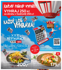 Akční leták XXXLutz  - Restaurace