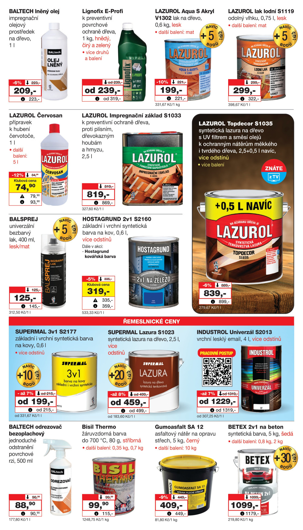 Leták Barvy a laky drogerie leták - strana 6