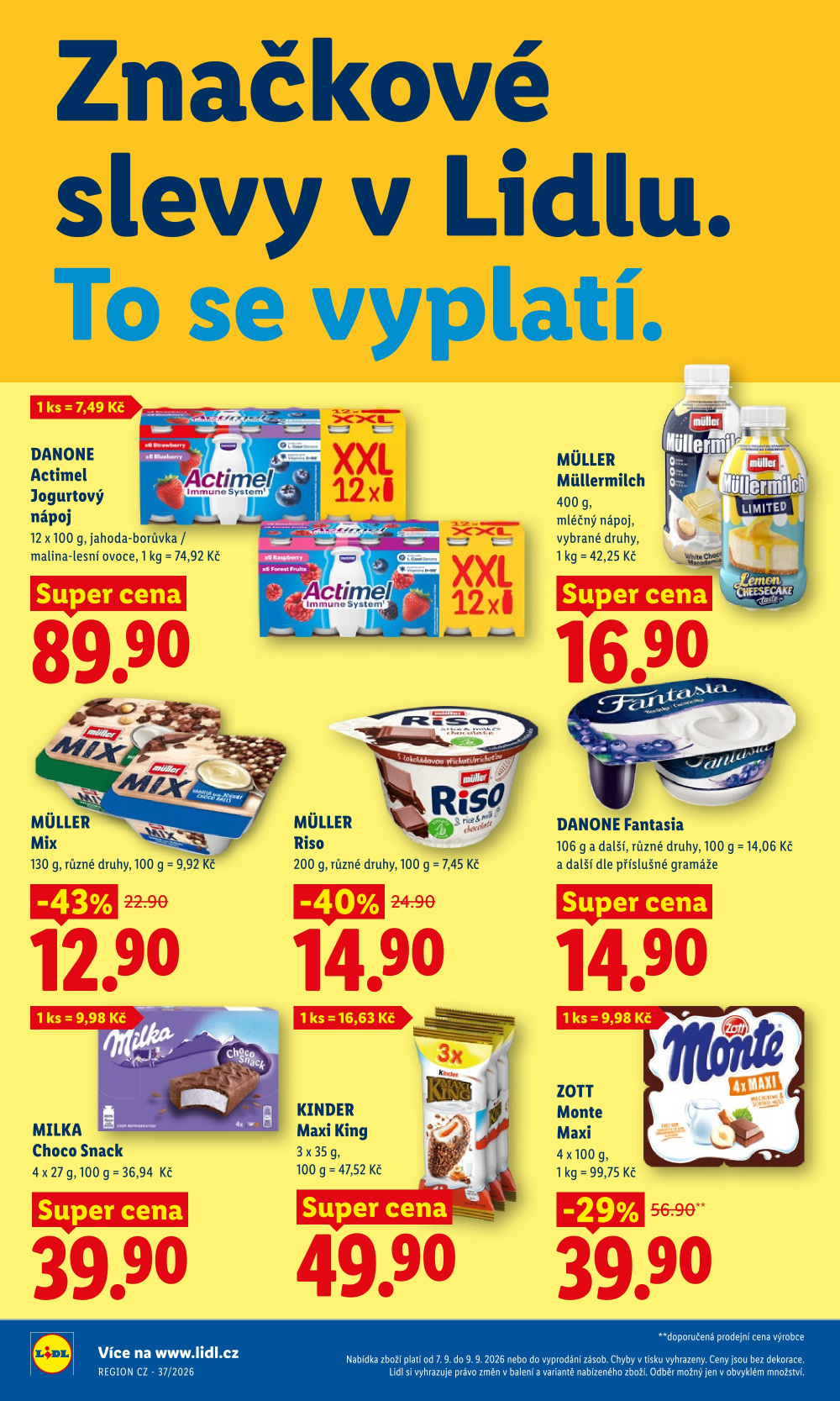 Leták Lidl leták od pondělí - strana 22