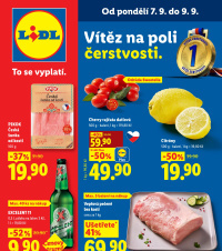 Akční leták Lidl  od pondělí