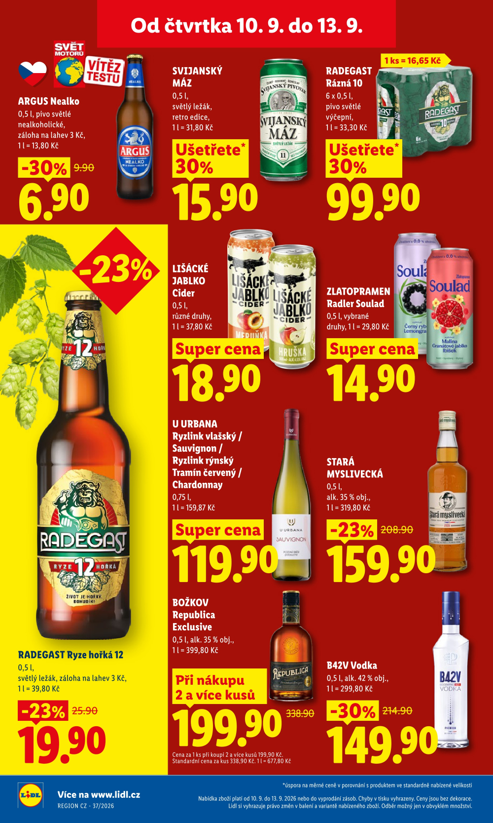 Leták Lidl leták od čtvrtka - strana 30