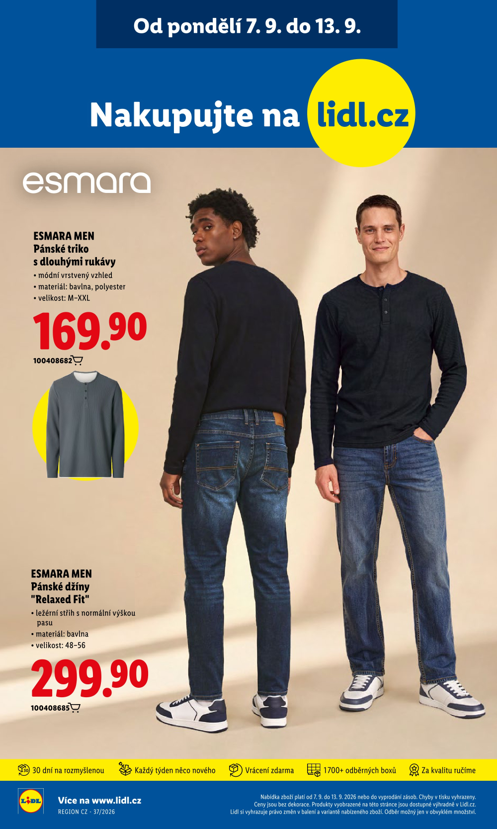 Leták Lidl leták od čtvrtka - strana 50