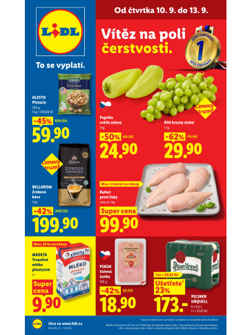 Lidl leták od čtvrtka