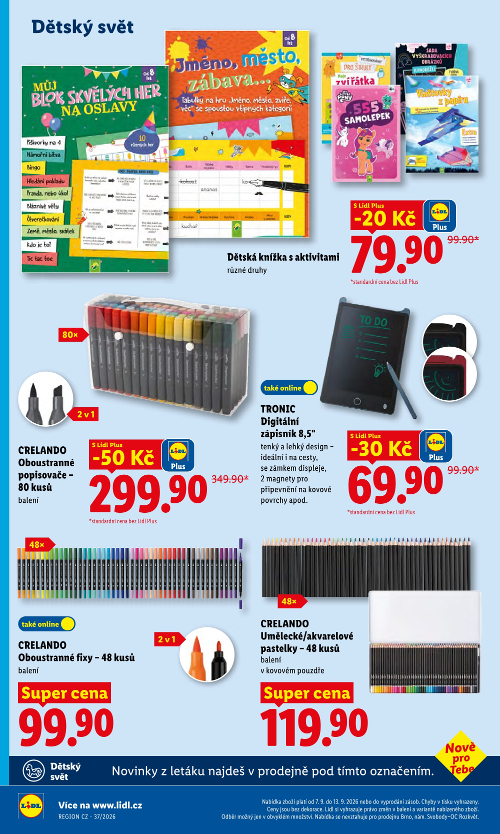 Leták Lidl leták - Nabídka spotřebního zboží - strana 10