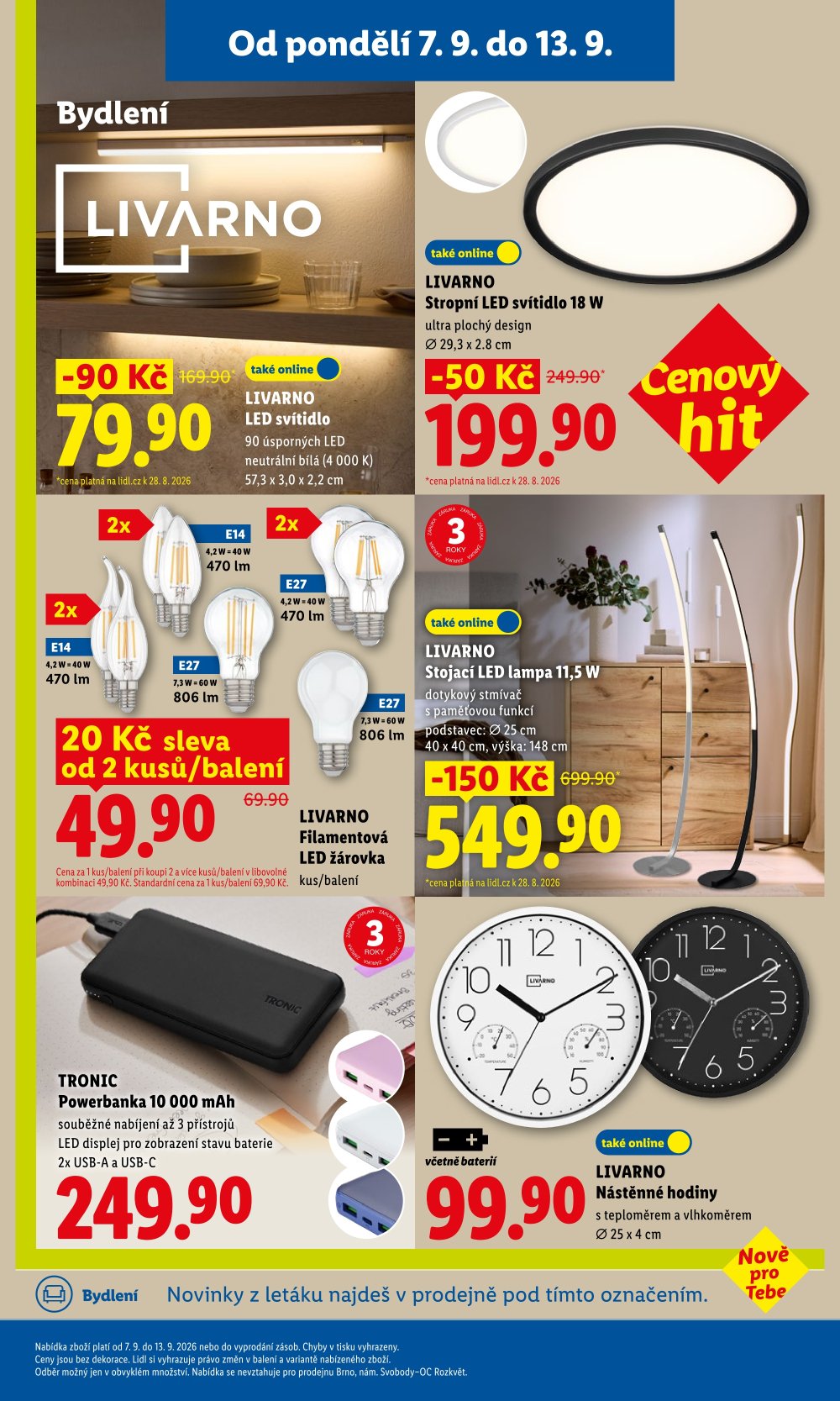 Leták Lidl leták - Nabídka spotřebního zboží - strana 13