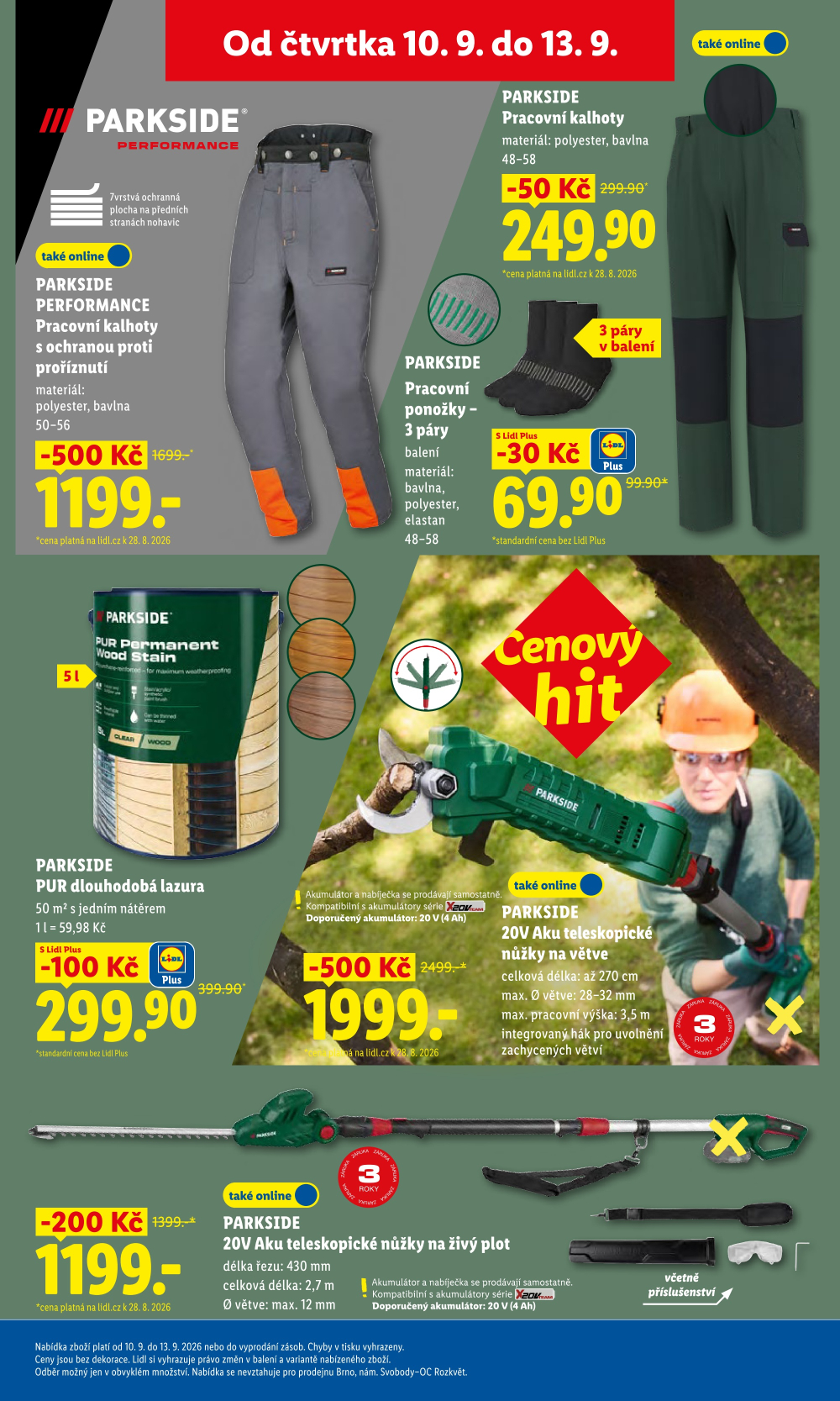 Leták Lidl leták - Nabídka spotřebního zboží - strana 15