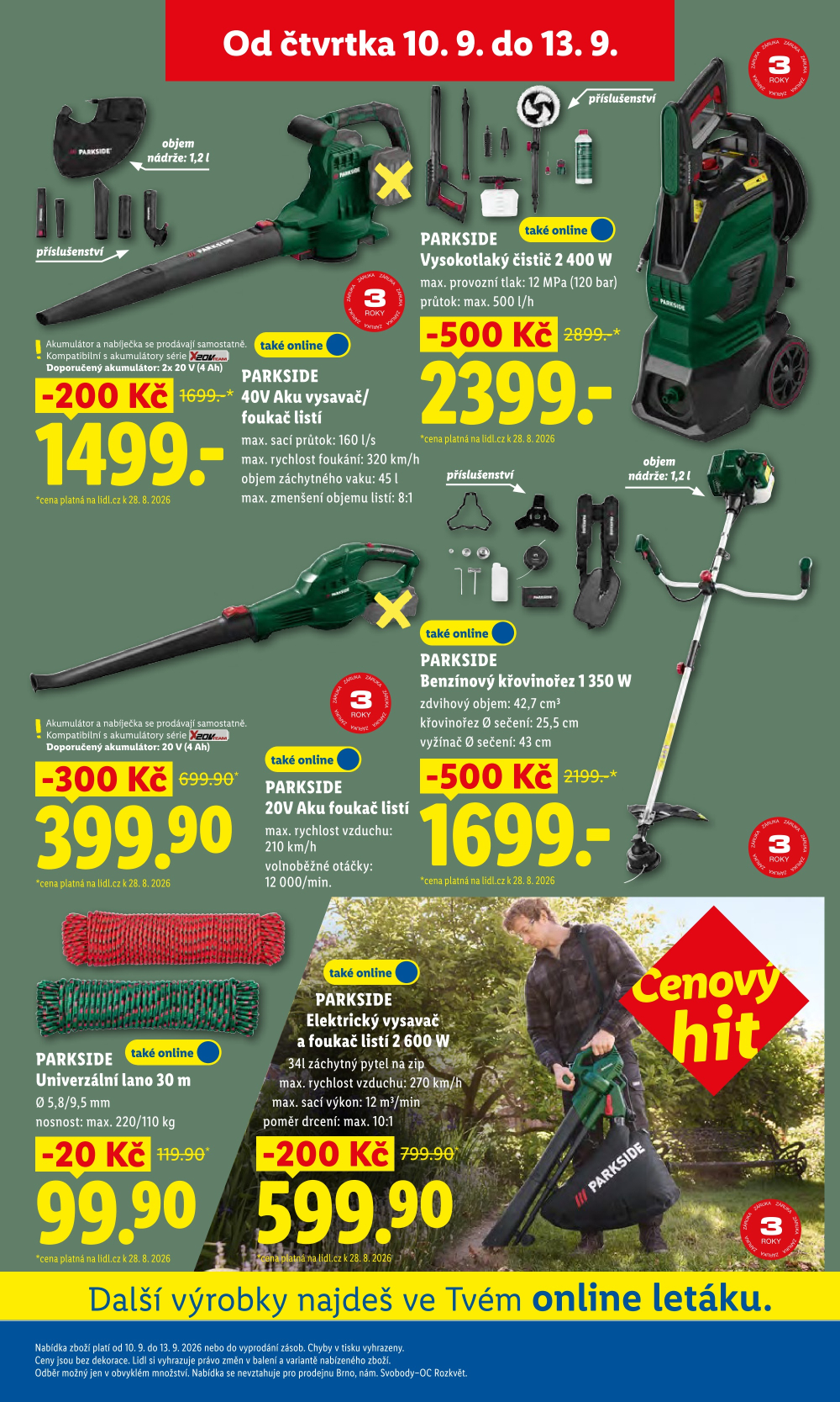 Leták Lidl leták - Nabídka spotřebního zboží - strana 17