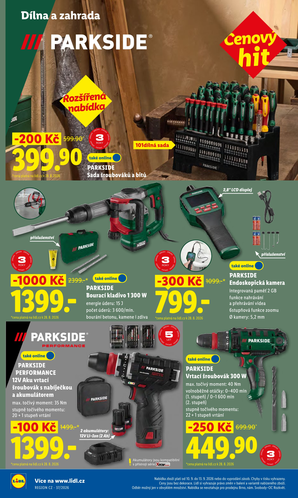 Leták Lidl leták - Nabídka spotřebního zboží - strana 20