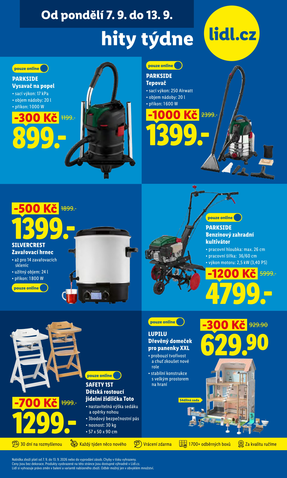 Leták Lidl leták - Nabídka spotřebního zboží - strana 27