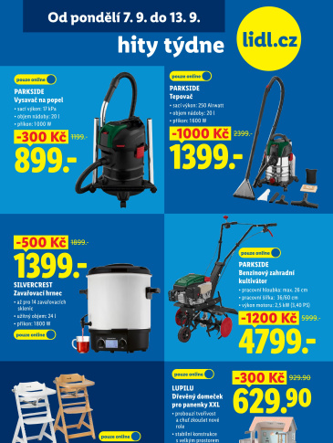 Lidl - shop.cz leták - hity týdne