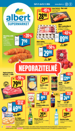 Albert Supermarket leták