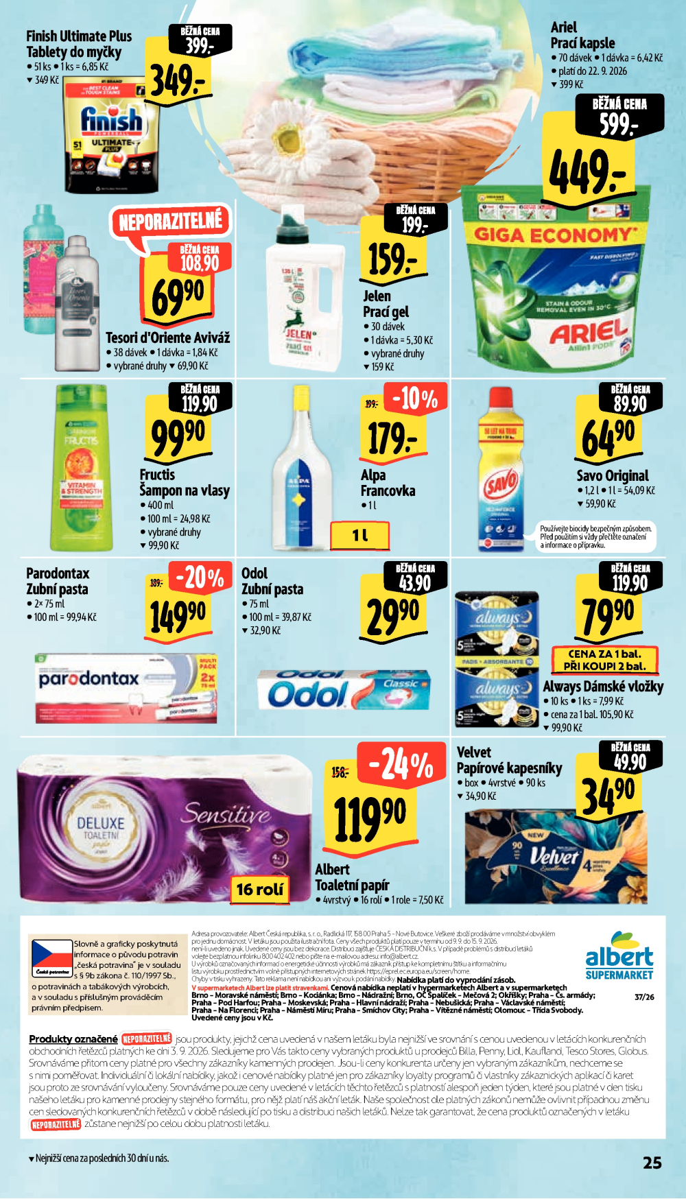 Leták Albert Supermarket leták - strana 35