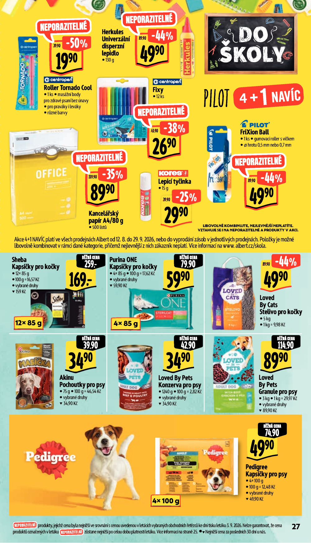 Leták Albert Supermarket leták - strana 37