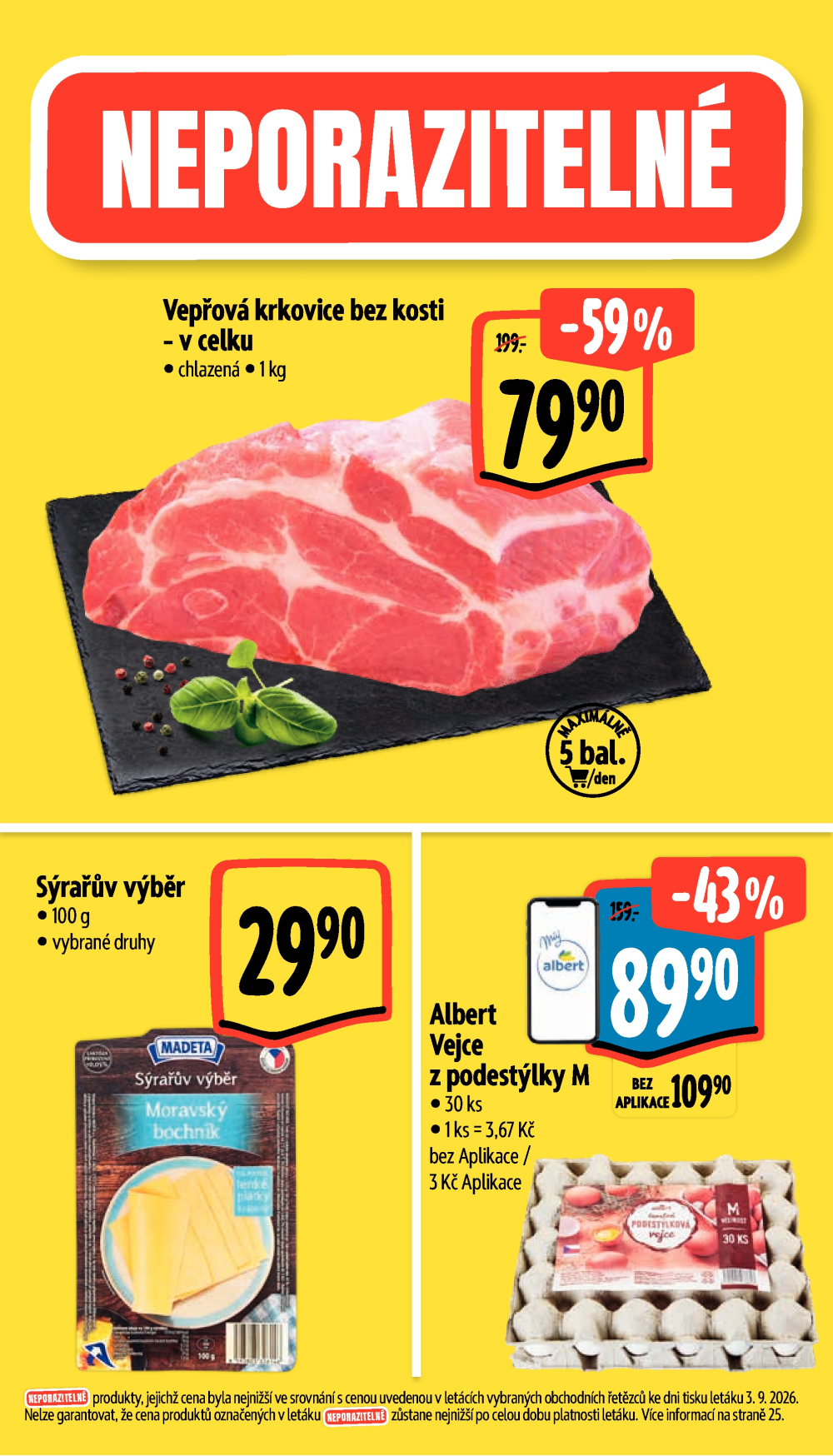Leták Albert Supermarket leták - strana 3