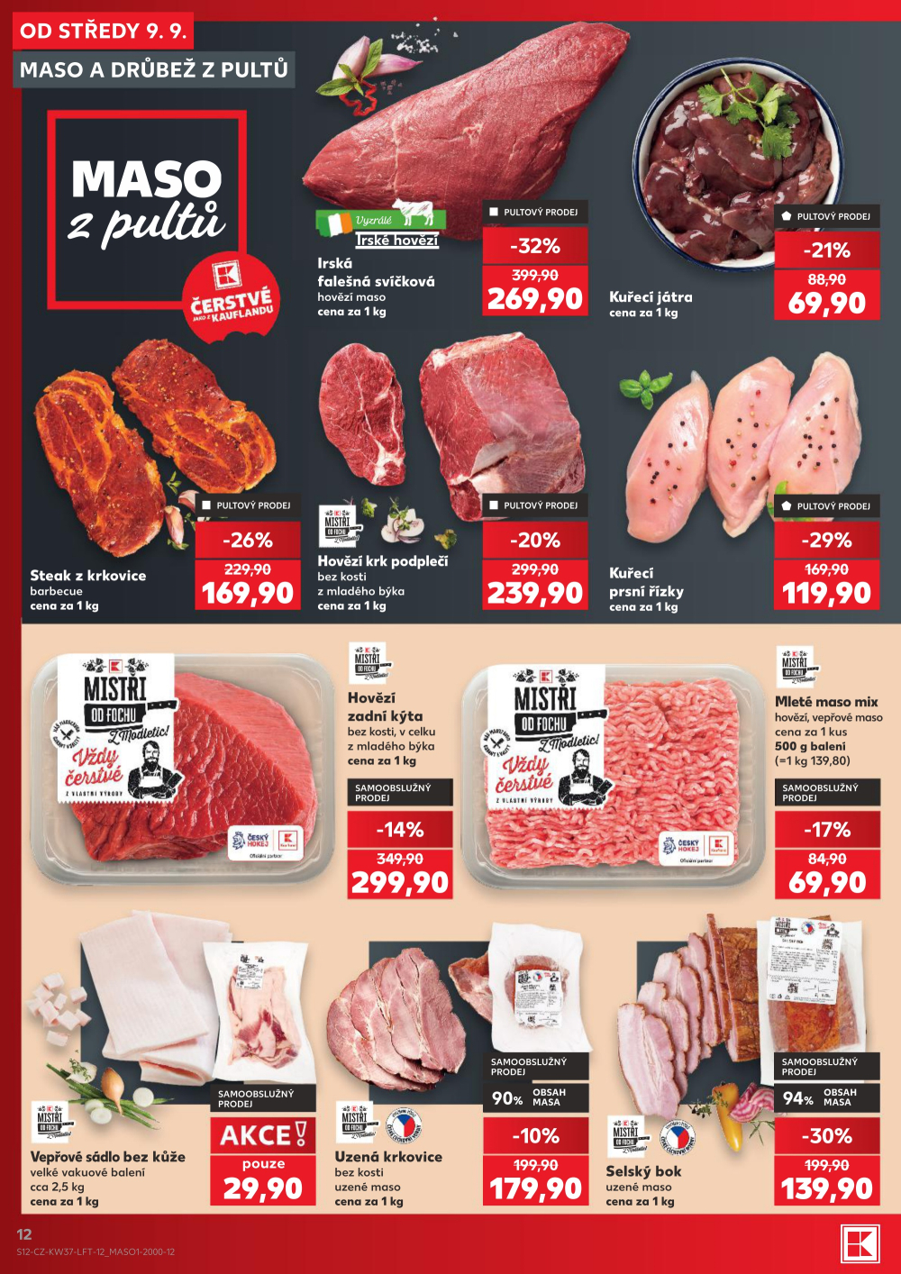 Leták Kaufland leták Brno - Slatina - strana 12