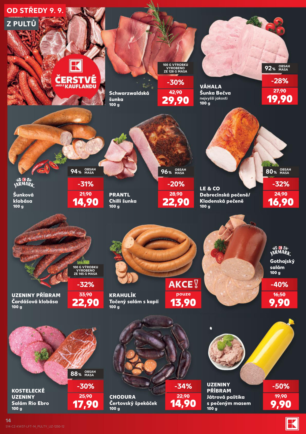 Leták Kaufland leták Praha 6 - Podbaba - strana 14