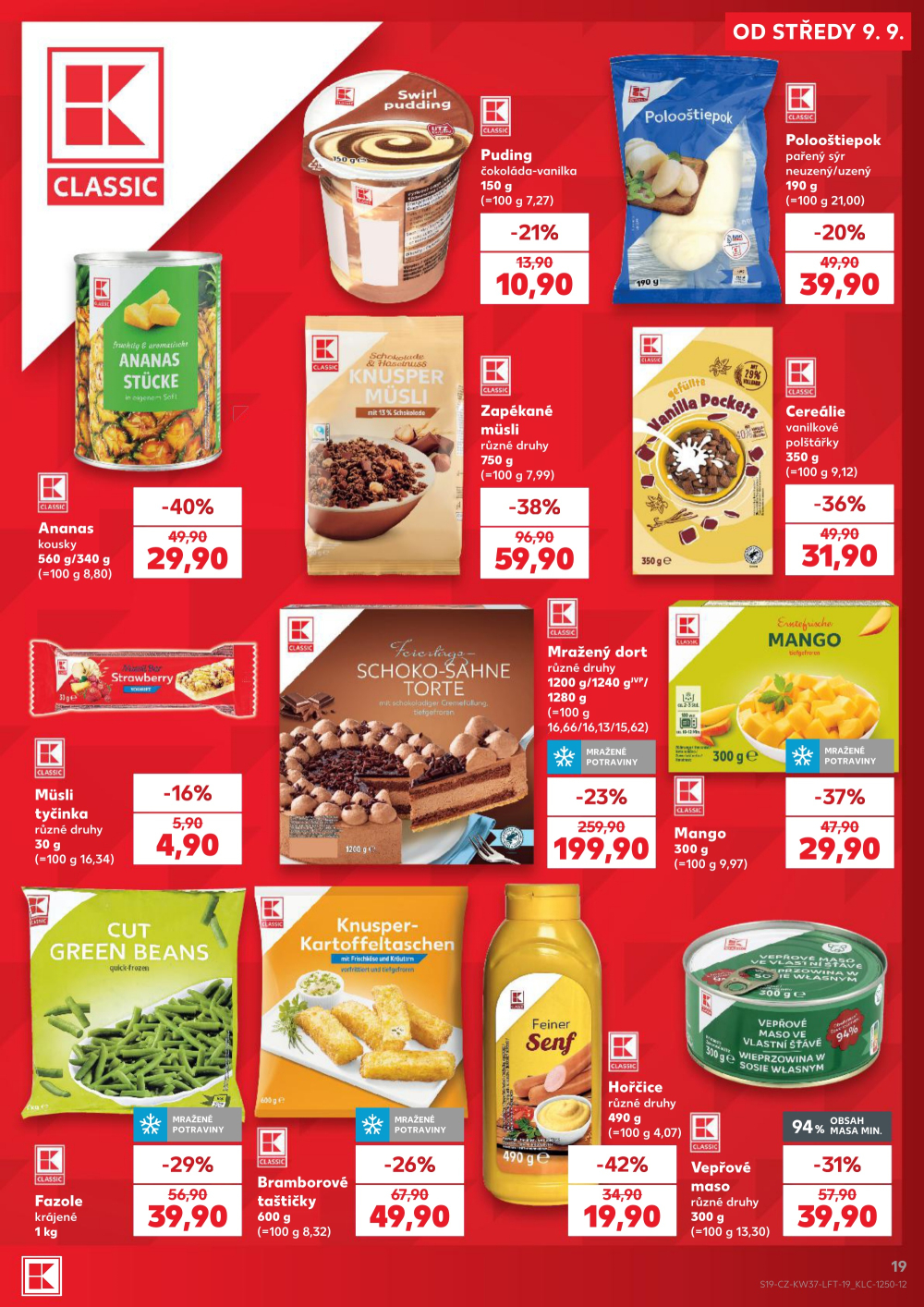Leták Kaufland leták Praha 6 - Podbaba - strana 19
