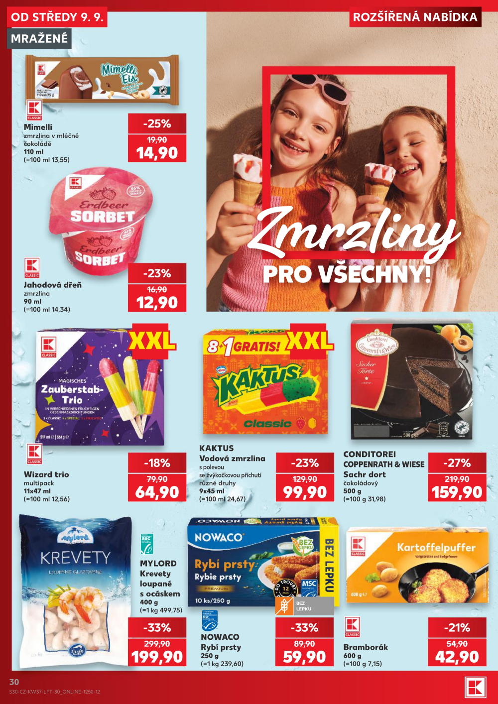 Leták Kaufland leták Praha 3 - Jarov - strana 30
