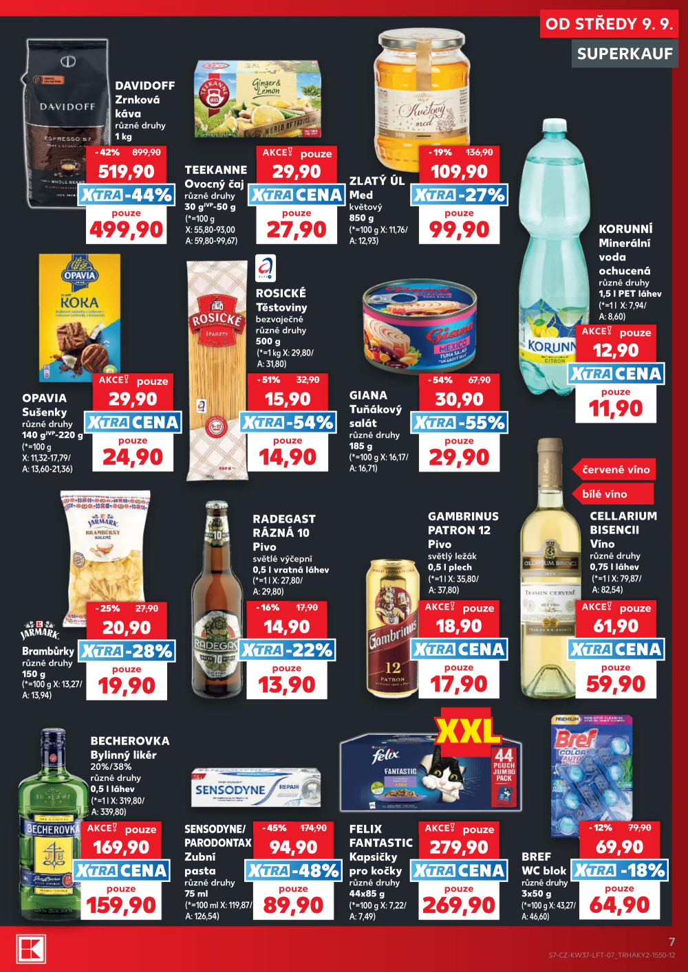 Leták Kaufland leták Praha 3 - Jarov - strana 7