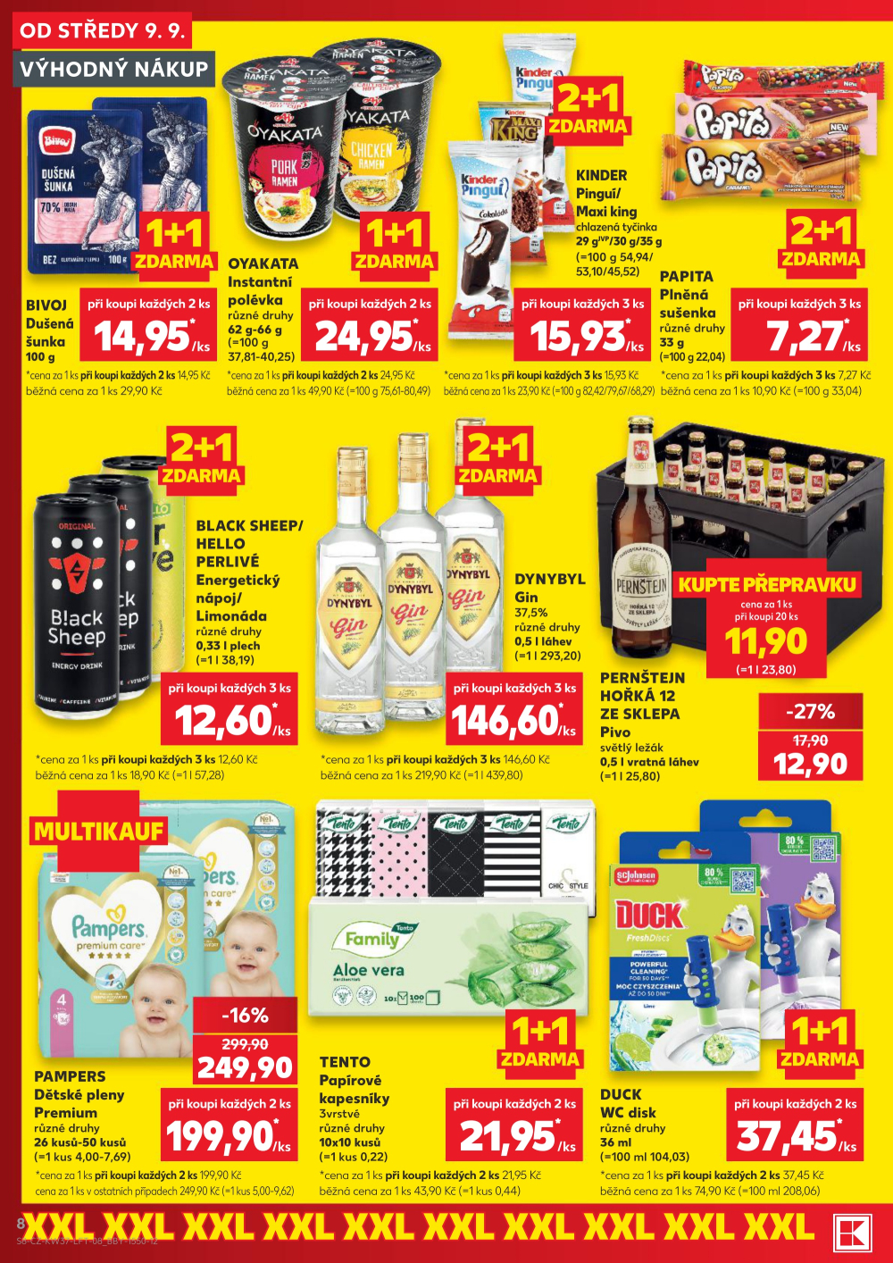 Leták Kaufland leták Praha 3 - Jarov - strana 8