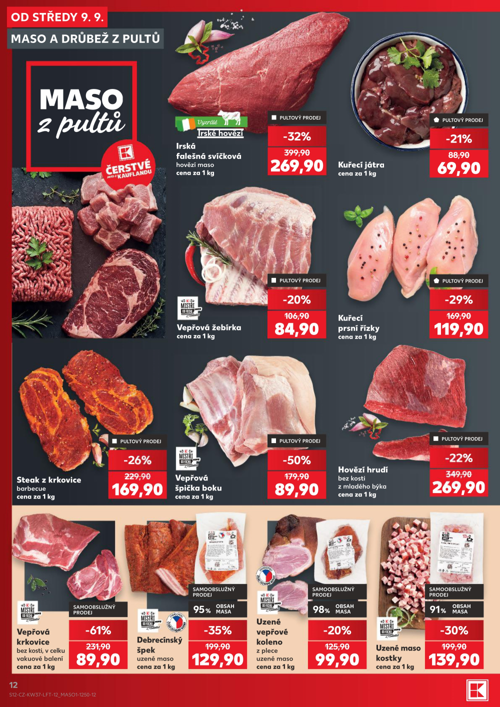 Leták Kaufland leták Benešov - strana 12
