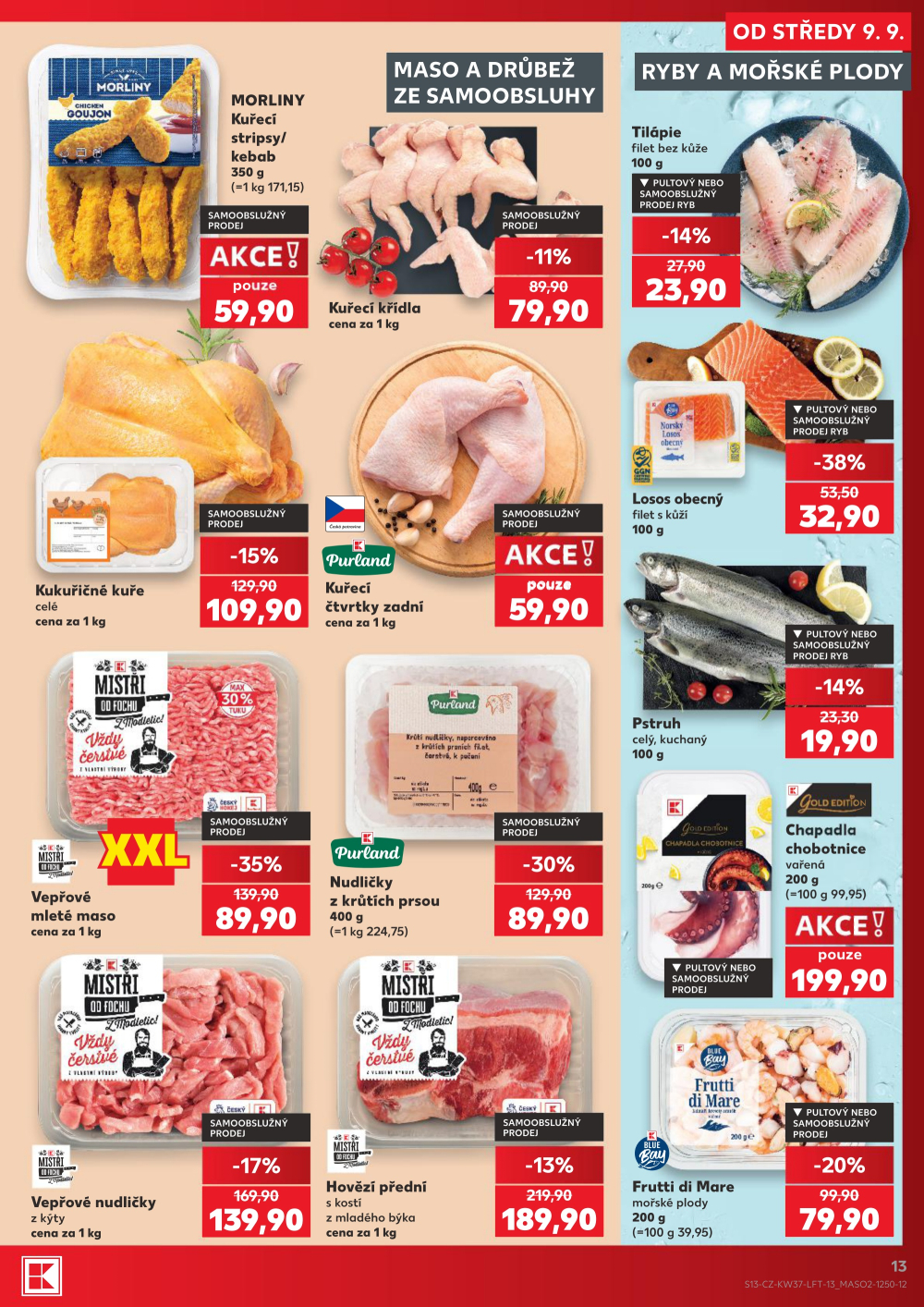 Leták Kaufland leták Benešov - strana 13