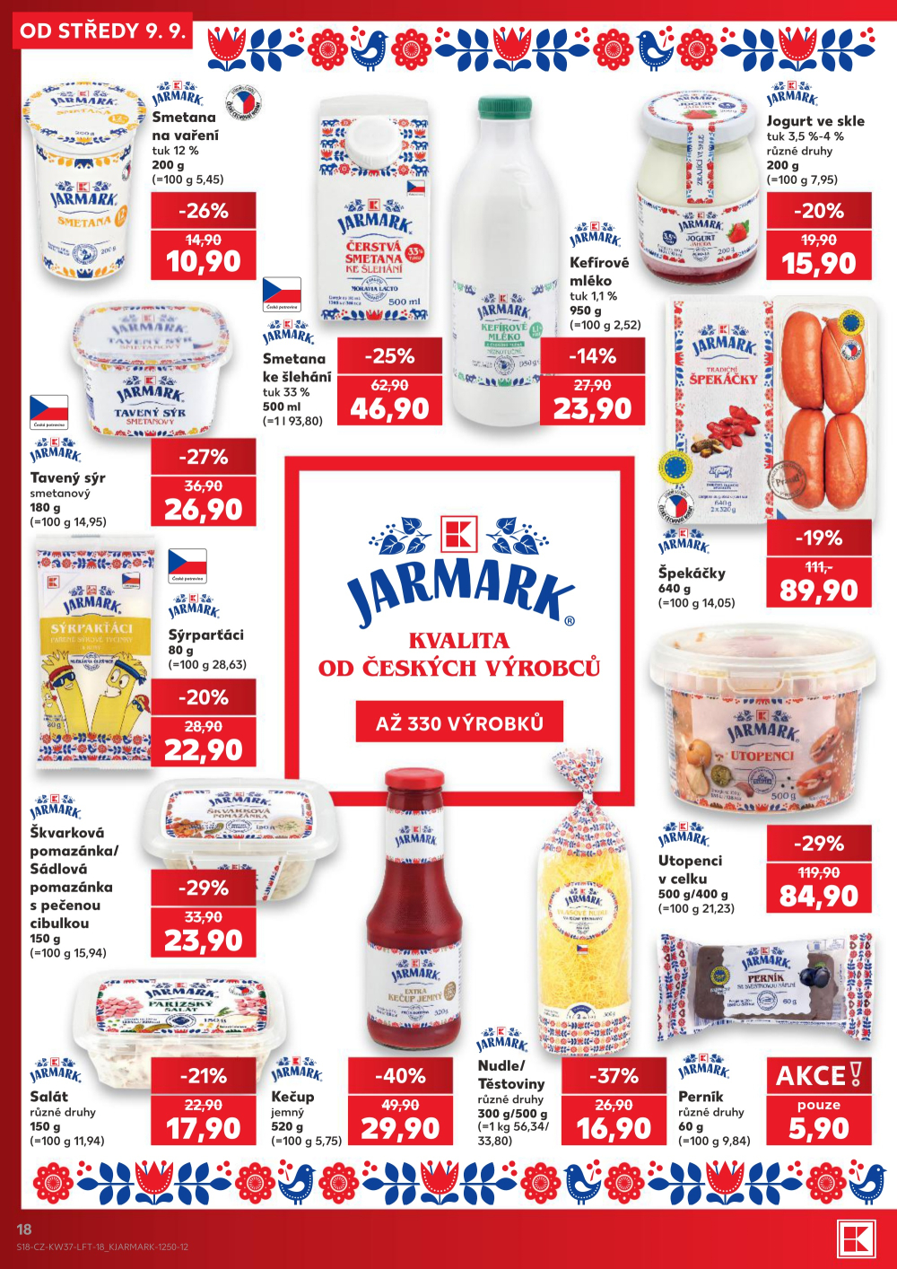 Leták Kaufland leták Praha 4 - Modřany - strana 18