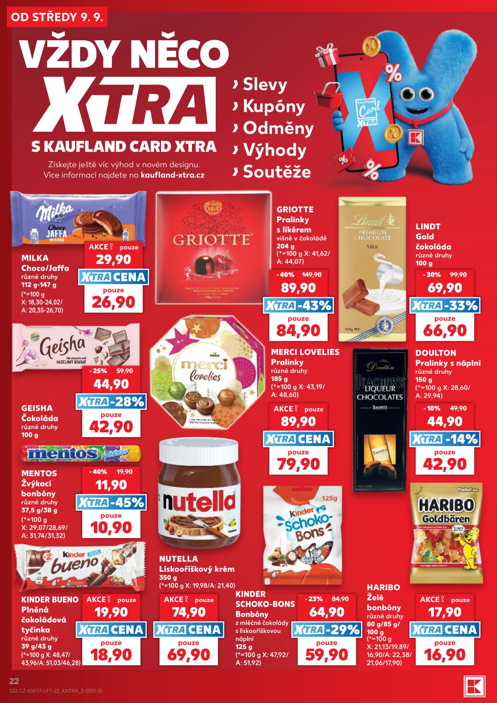 Leták Kaufland leták Praha 4 - Modřany - strana 22