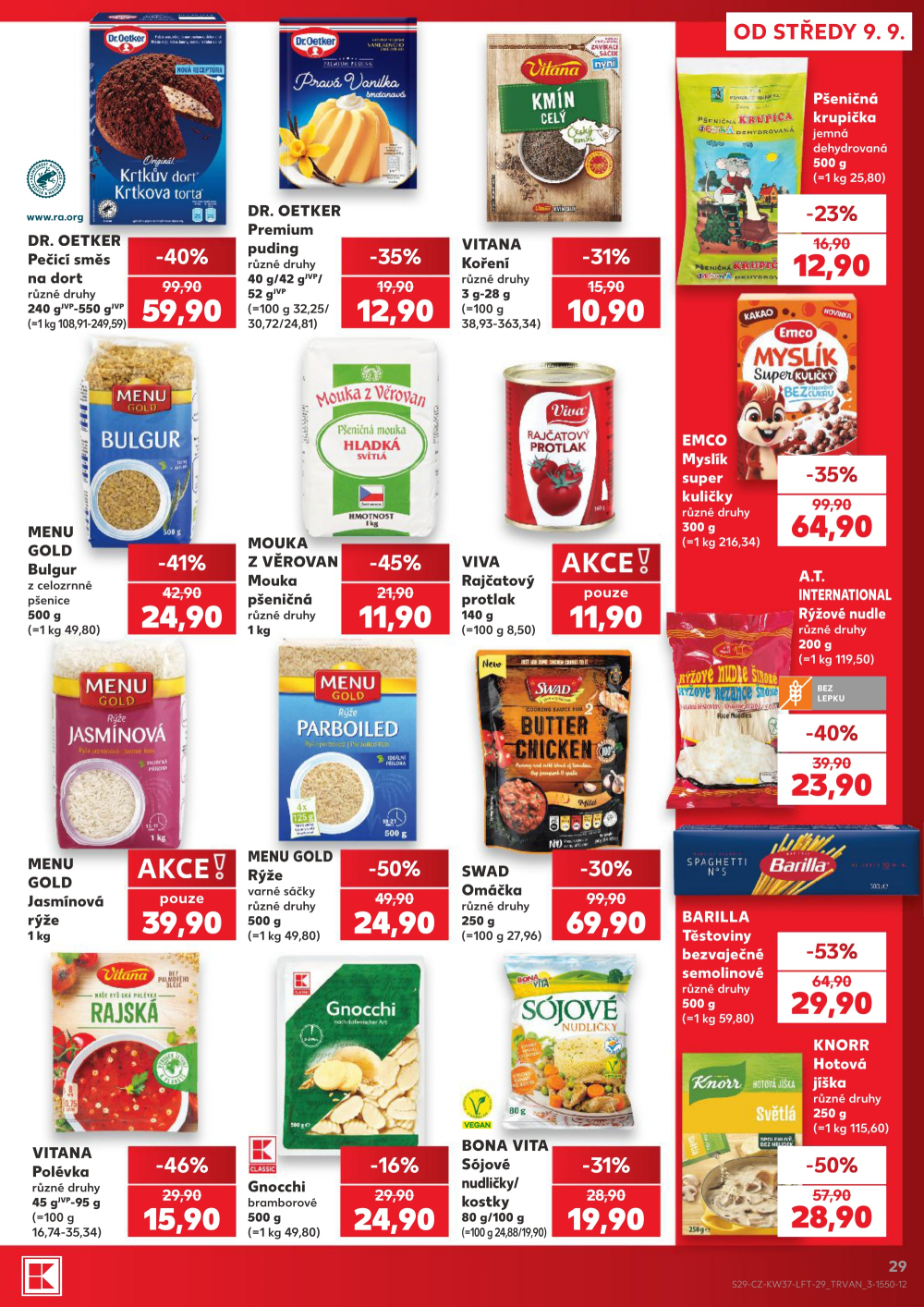 Leták Kaufland leták Praha 4 - Modřany - strana 29