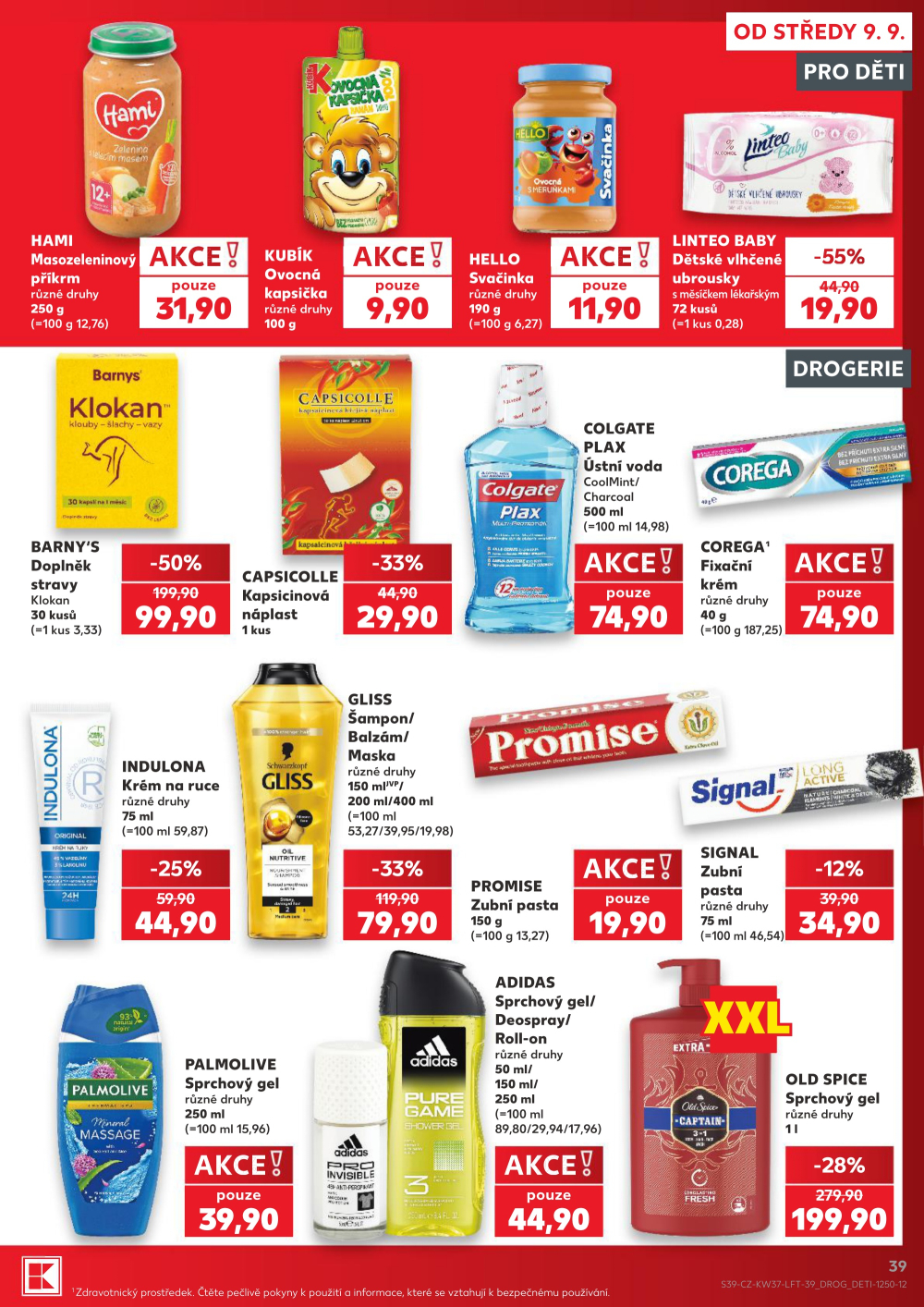 Leták Kaufland leták Praha 4 - Modřany - strana 39