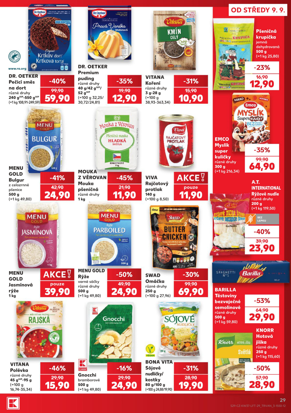 Leták Kaufland leták Strakonice - strana 29