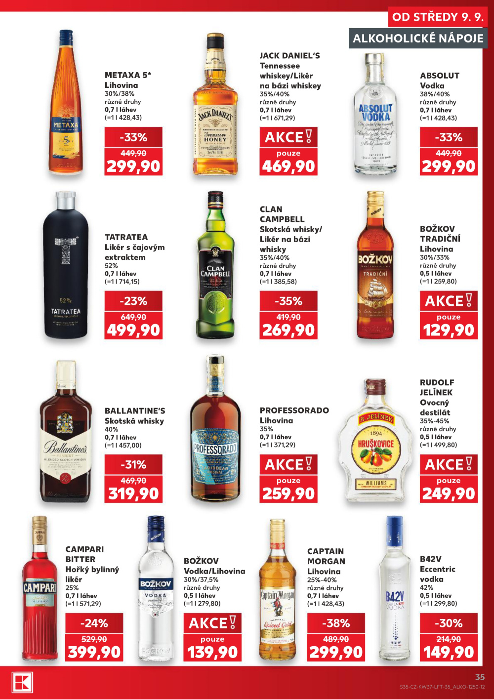Leták Kaufland leták Strakonice - strana 35