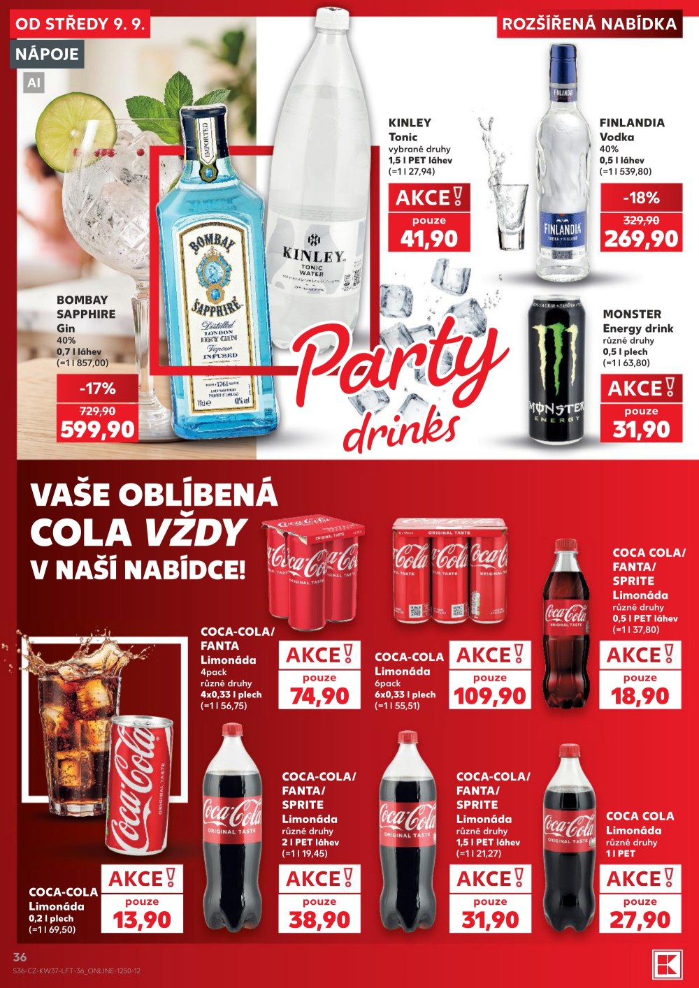 Leták Kaufland leták Praha 4 - Michle - strana 36