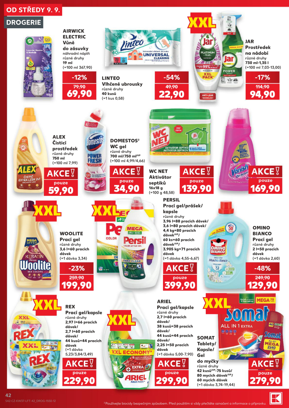 Leták Kaufland leták Praha 4 - Michle - strana 42