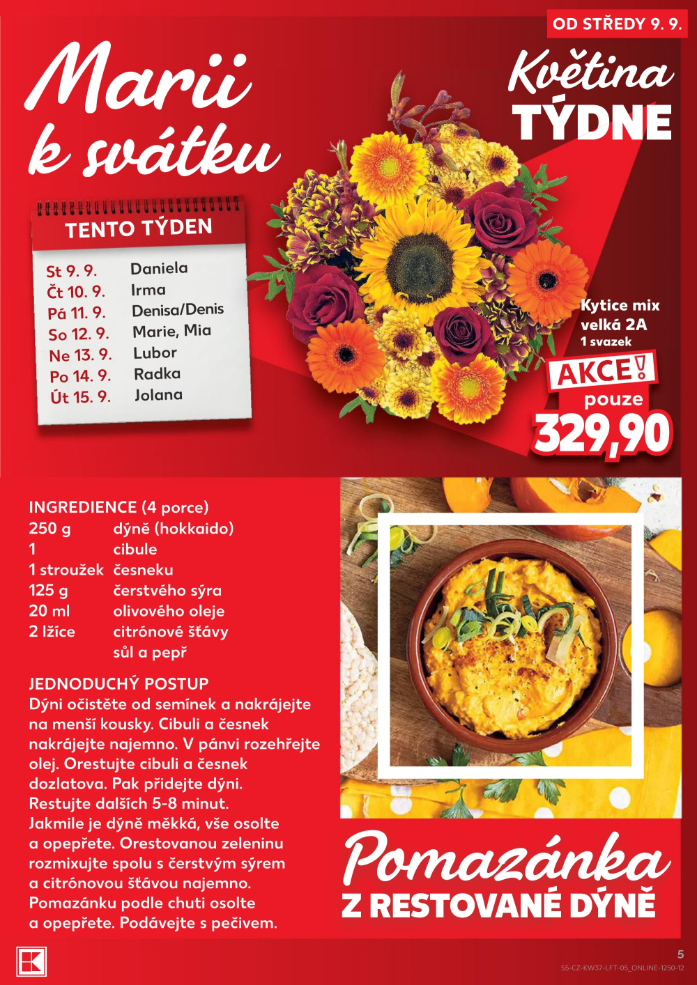 Leták Kaufland leták Praha 4 - Michle - strana 5