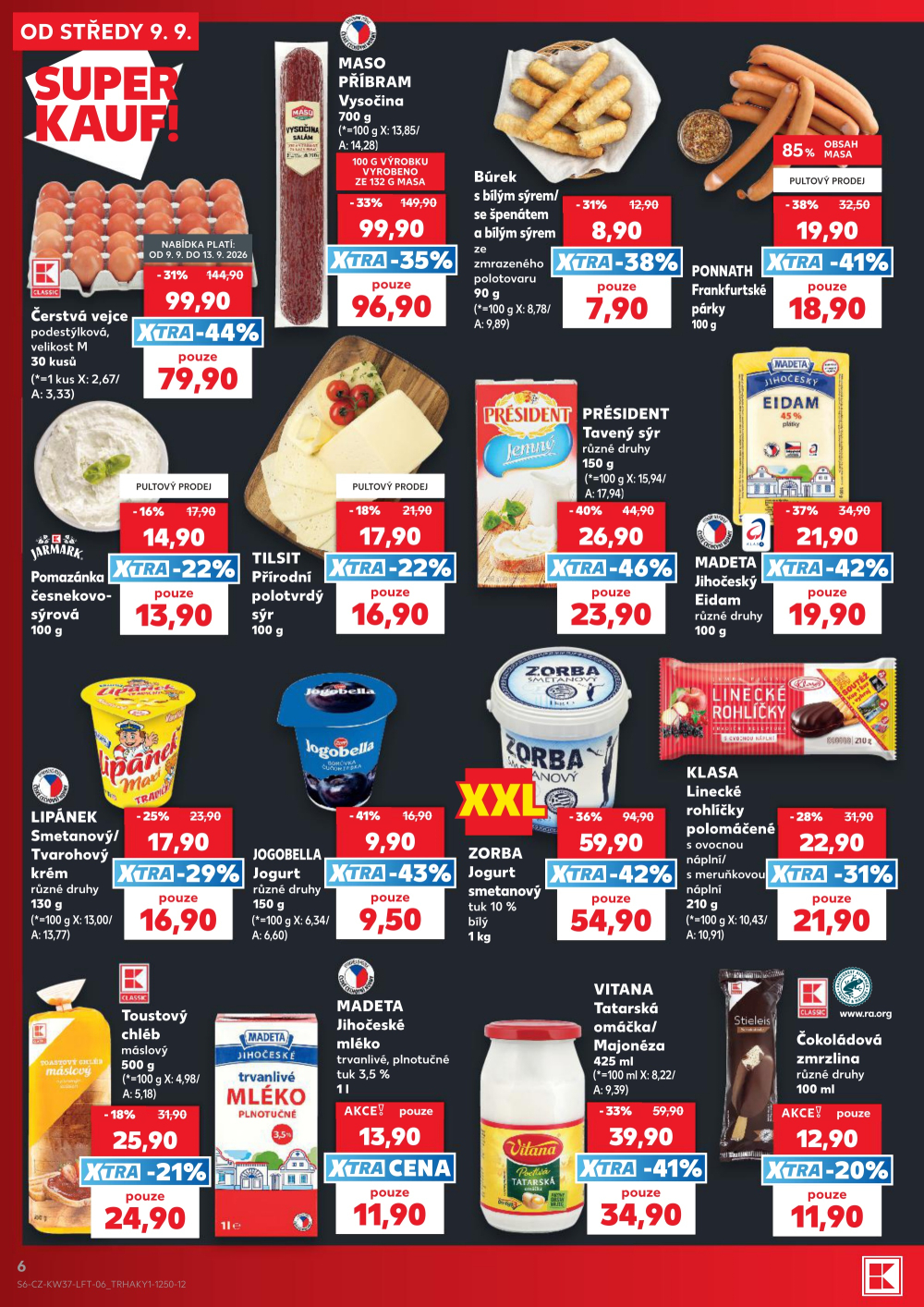 Leták Kaufland leták Praha 4 - Michle - strana 6