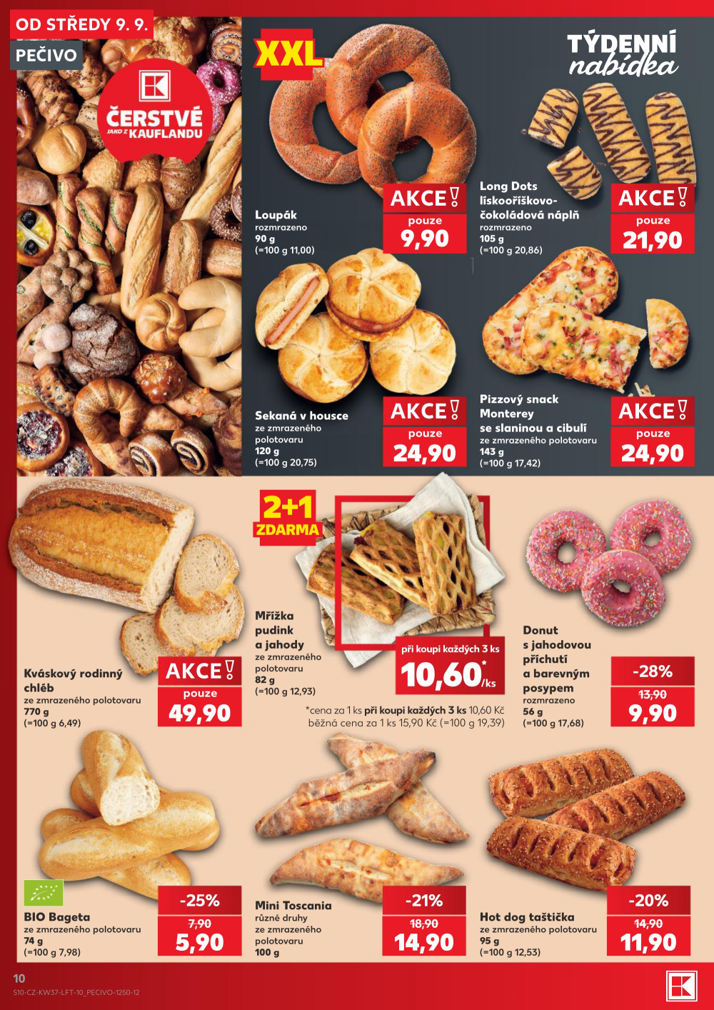 Leták Kaufland leták Praha 8 - Libeň - strana 10